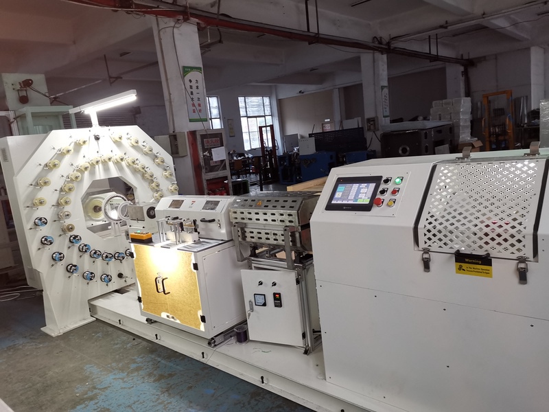 高頻線(xiàn)、醫(yī)療線(xiàn)專(zhuān)用臥式纏繞機(jī)